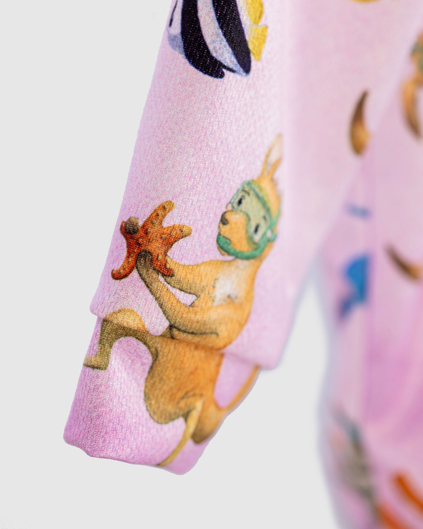 Dive Pink Romper