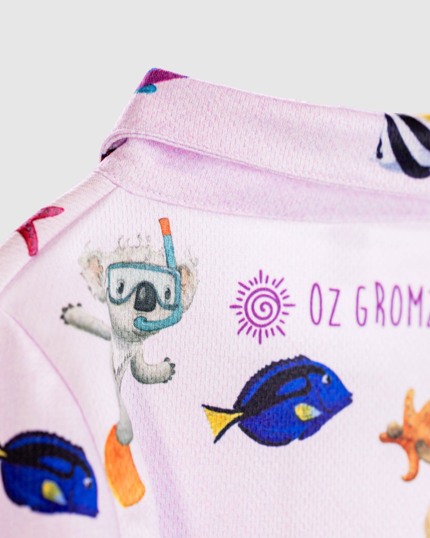 Dive Pink Romper