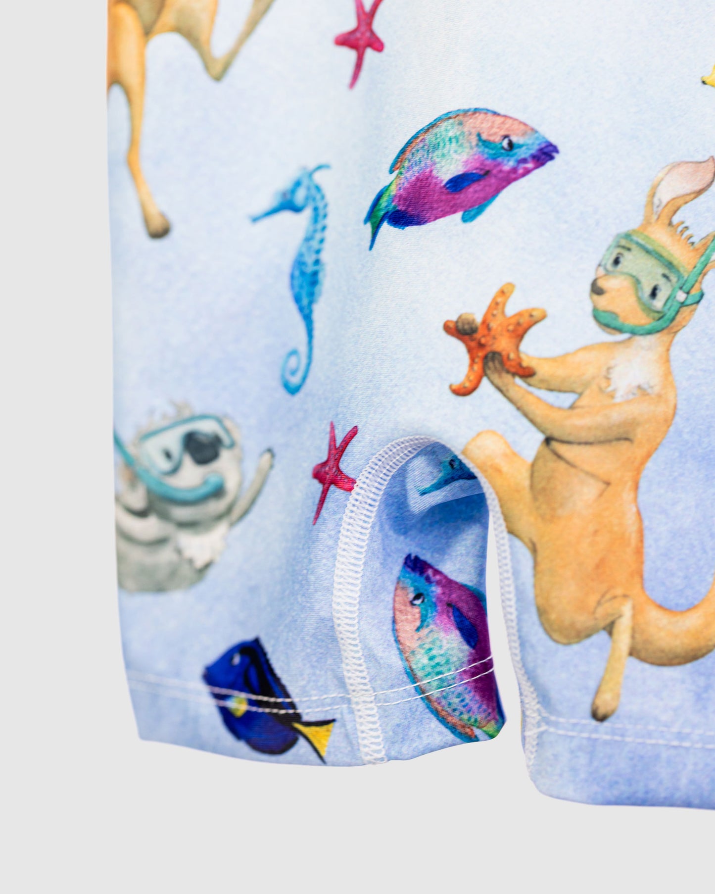 Dive Blue Long Sleeve Swim Suit